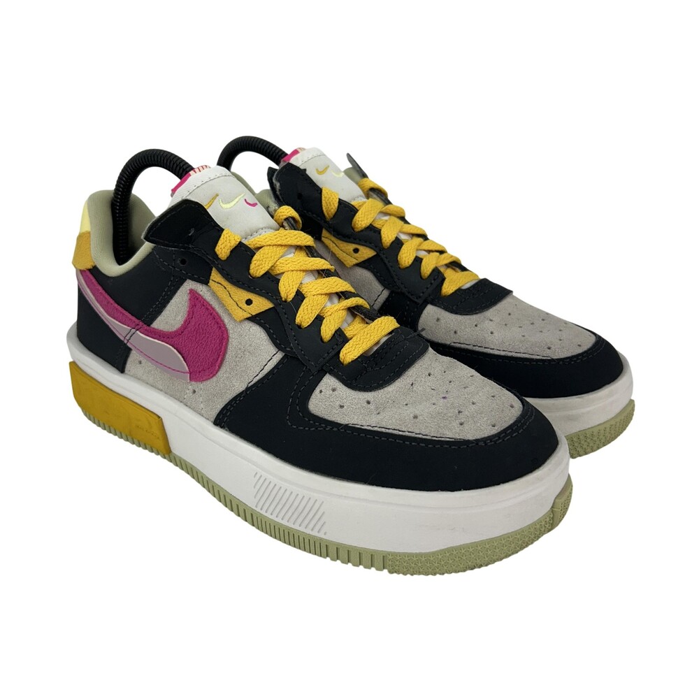 Nike Air Force 1 Low Shoes Womens Size 8 Fontanka Colorblock Sneakers DR7880-001